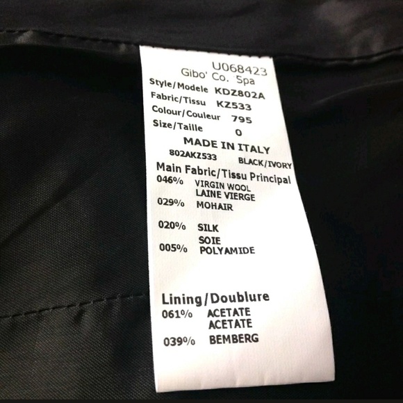 New Michael Kors Women Tweed Blazer Made In Italy - Picture 5 of 5